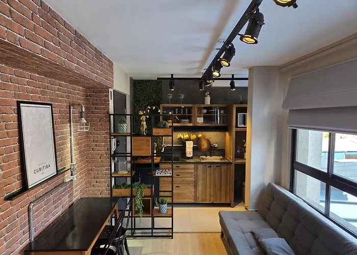 CPR26 - Studio Com Arquitetura Industrial no Juvevê- Curitiba